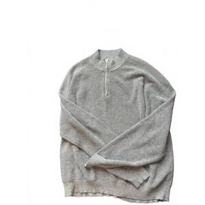 Peter Millar Men's Full Zip Gray Sweater Size 3X